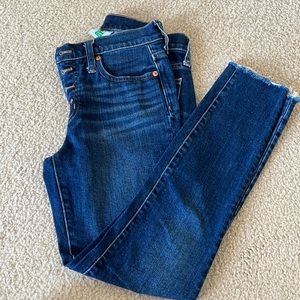 J crew button fly jeans